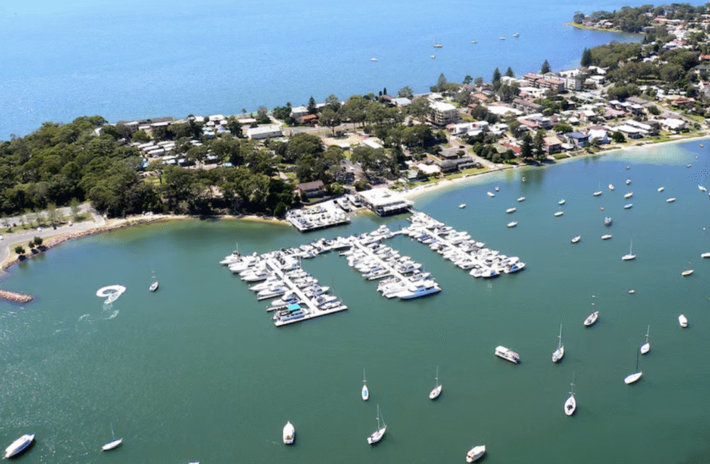 Soldiers Point Marina 1970's