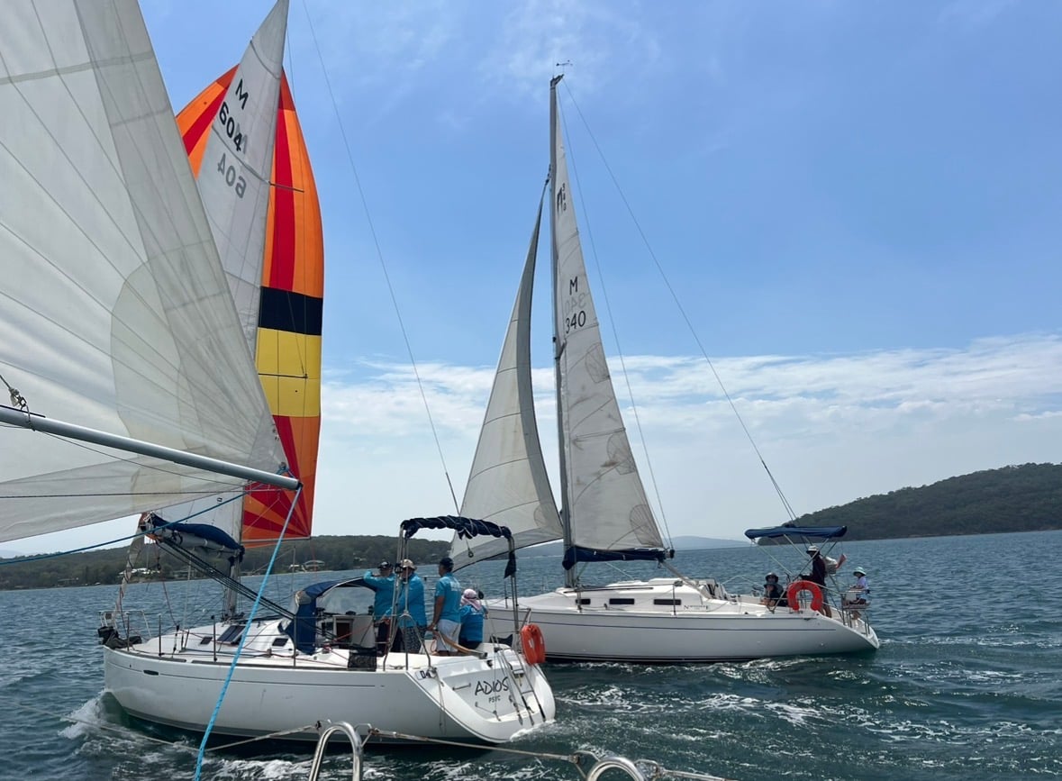Sailing at Port Stephens Yacht Club