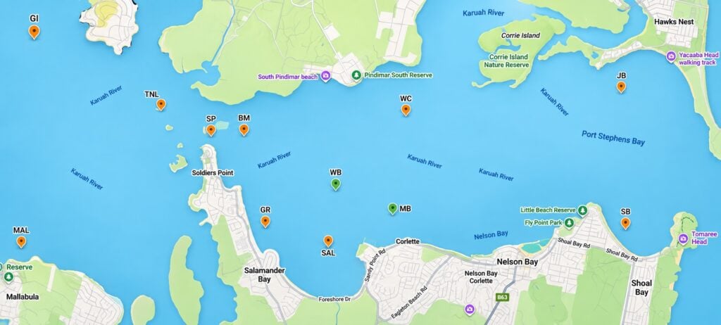 Sailing in Port Stephens - Sailing